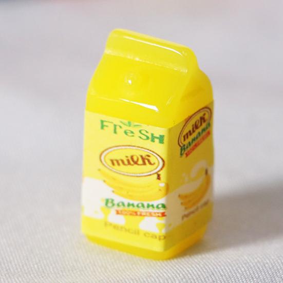 3Pcs Mini Milk Box Realistic Accessories Resin Simulation Milk Boxed Pretend Play Toy for Dolls Kitchen
