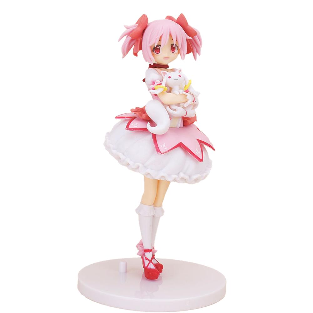 5pcs Puella Magi Madoka Magica Aniem Figure Akemi Homura Magic PVC Anime Action Figures Model Anime Cartoon Model Toy Gift