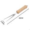 Barbecue Grill Fork Utensil Tool Portable BBQ Meat for Campfire Grilling Party Outdoor