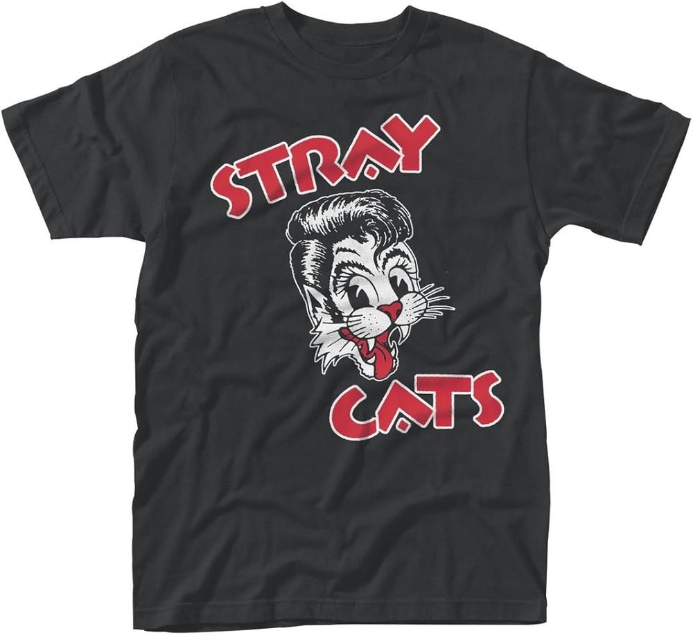 

VTG Stray Cats band black T-shirt short sleeve All sizes S to 45Xl XZ1066 Unisex T-Shirt XXXL
