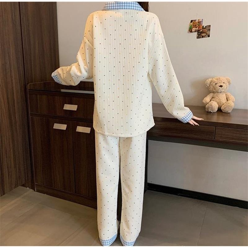 Women's Pajamas Set Pajamas 2-piece Set Airy Soft Casual Printed Pajamas