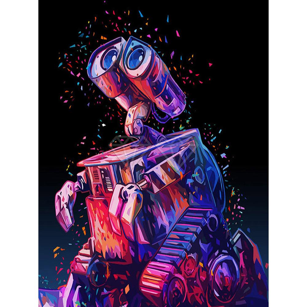 5D DIY Diamond Painting Set Disney Toy Story Star Wars Home Decor Full Round Diamond Embroidery Cross Stitch Mosaic Paint