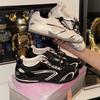 Niche Inner Height Increase Retro Women's New Summer Mesh Breathable Racing Shoes Runaway Sports Casual Shoes