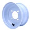 19X7 8 ATV Felge Aluminiumlegierung 4 Bolzenlöcher 8 Zoll Felgennabe für Go-Kart Quad Dirtbike Aufsitzmäher Weiß