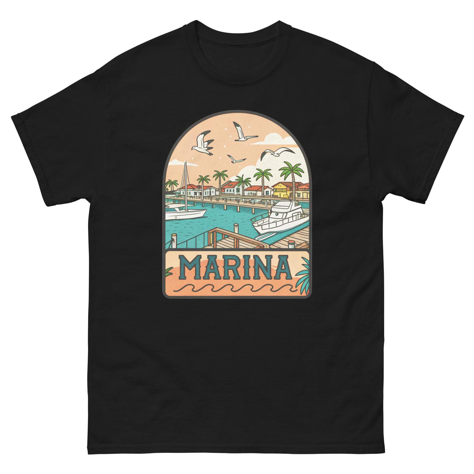 Marina Everyday Location Building Place T-Shirt XXXL