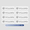 New 3D Metal Car Styling Sticker Hollow Decals Motorcycle Badge Cap Accessories for New Volvo V60 V40 XC90 S60 C30 XC60 V50 V70