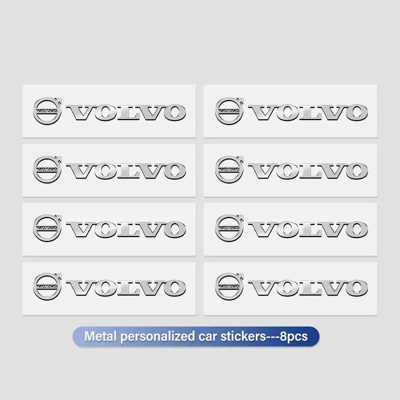 New 3D Metal Car Styling Sticker Hollow Decals Motorcycle Badge Cap Accessories for New Volvo V60 V40 XC90 S60 C30 XC60 V50 V70