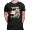 Magliette da Uomo Avenged Sevenfold Umoristiche in Puro Cotone Magliette a Maniche Corte Girocollo Abbigliamento Idea Regalo