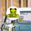Generic Reflective Car Decal | Distance Retention Adhesive, High Visibility Car Decal, Self Adhesive Car Sticker for Cars, Motorcycles, Trucks