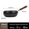 Jincun Zhangqiu Wrought Iron Non-Stick Flat Bottom Wok