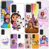 Cartoon Gabbys Dollhouse Phone Case For Samsung Galaxy A52 A32 A22 A12 A51 A31 A50S A30S A20S A10S Note 20 Ultra 10 Plus S10 A72