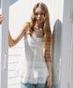 GREENBUTTER Lace Clear Ball Sleeveless (Ivory)