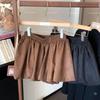 2026 Autumn/Winter Korean-Style Elegant Elastic Waist Floral Tulip Skirt for Women