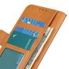 For Samsung Galaxy S26+ Case Stand Cowhide Texture PU Leather Phone Cover