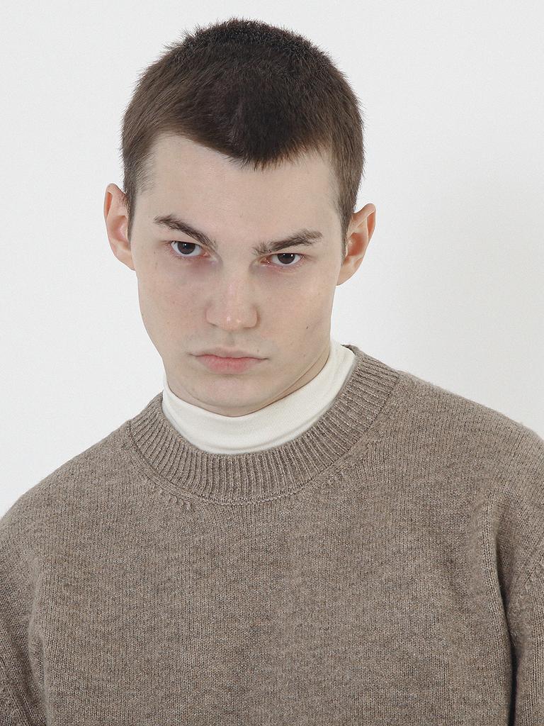 Chaenseseunoi Anti-Filling Soft Wool Knit (Mocha)