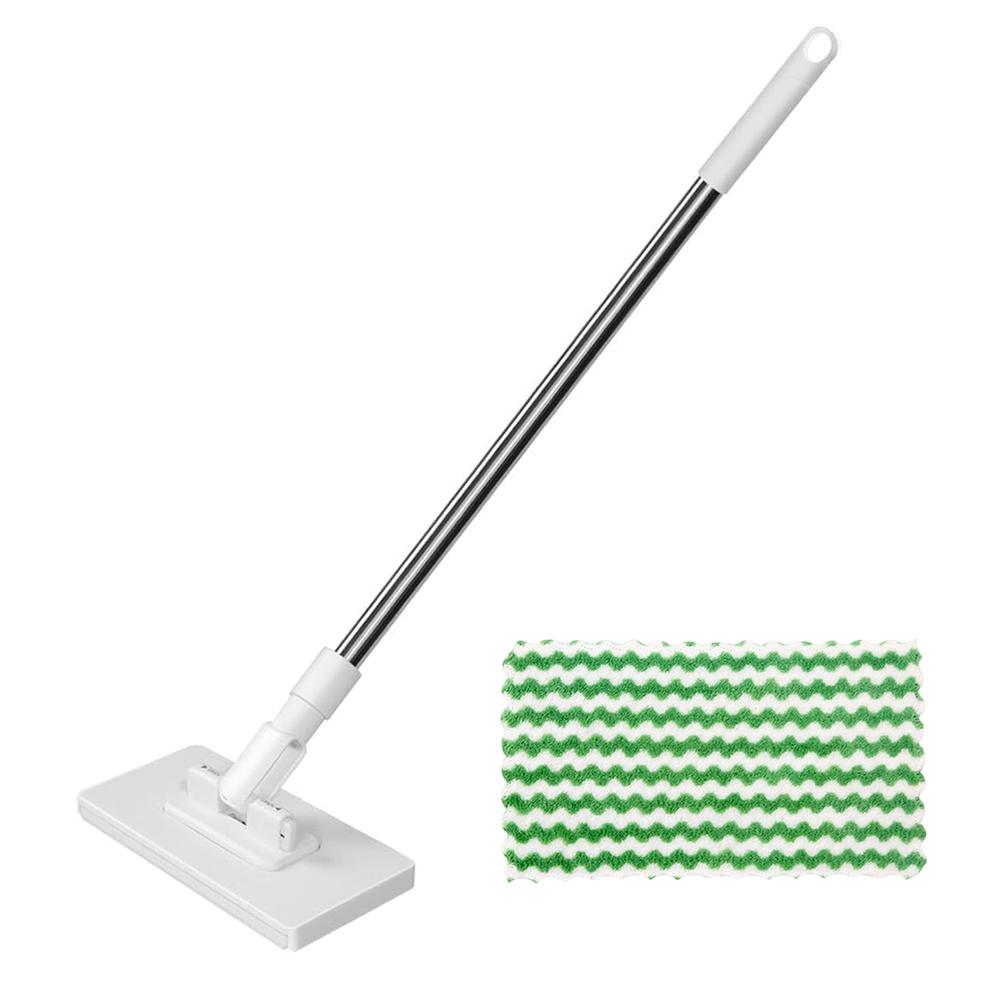 

39 Inch Dust Mop with Reusable Disposable Pads for Quick Floor Cleaning mop + rag X1