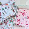 10 Stück Weihnachtspapier Geschenkpapier Geburtstagsgeschenkpapier Festival Bastelverpackungspapier für Weihnachten