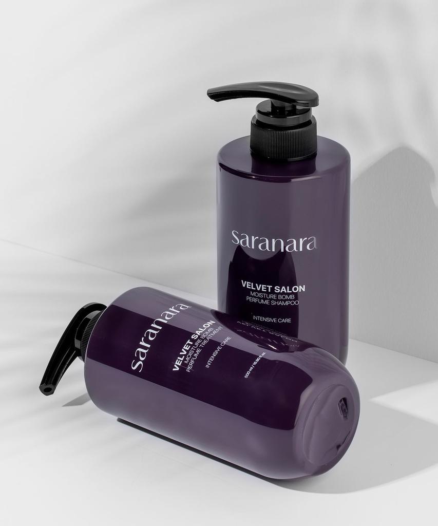 Velvet Salon Moisture Balm Perfume Moisture-Rich Shampoo / Treatment 500ml