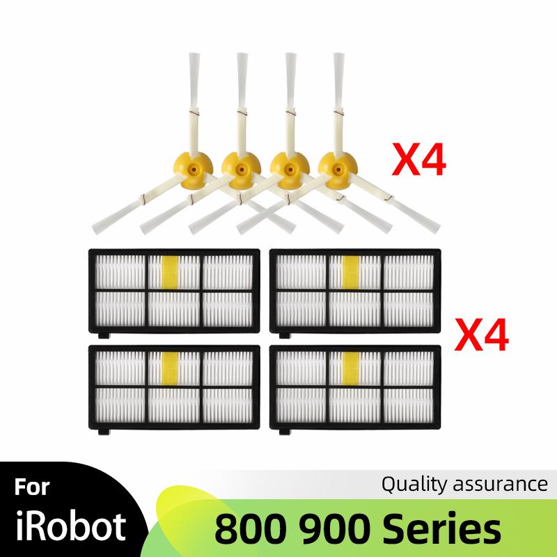For iRobot Roomba 800 900 Series 860 865 866 870 871 880 885 886 890 960 966 980 Hepa Filter Roller Main Side Brush Accessories