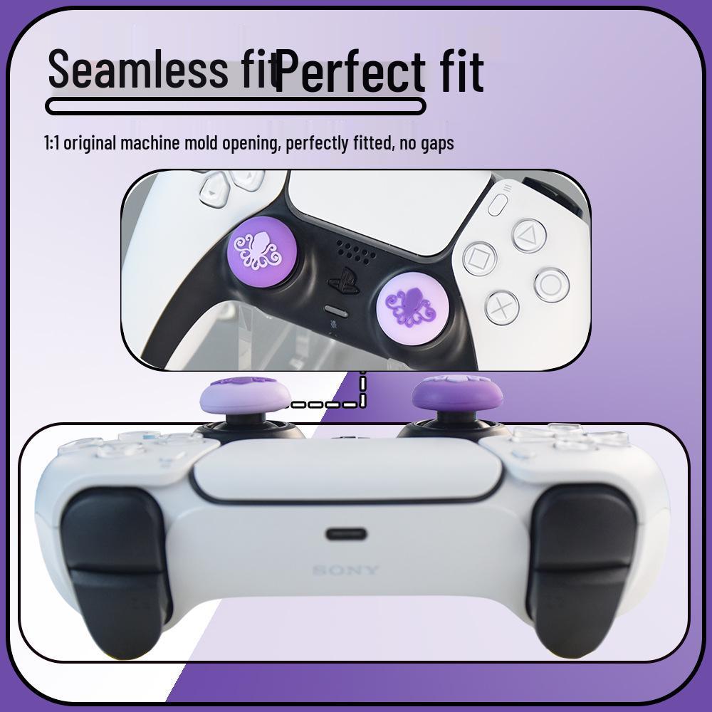 PS5/PS4 Joystick Silicone Caps & Series X/S Controller Anti-Slip Sleeves