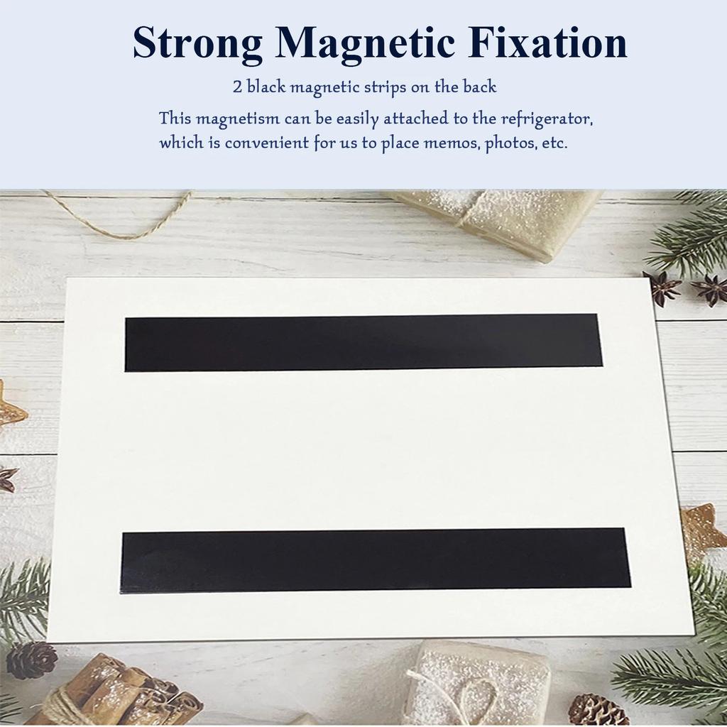 Magnetic Calendar from July 2025 - December 2026, 12x10 Inch Magnetic Calendar Refrigerator Magnets Paper Planner 18 Months