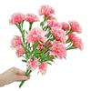 14-flower Artificial Carnation Bouquet DIY Home Wedding Photography Decoration  Home Decor