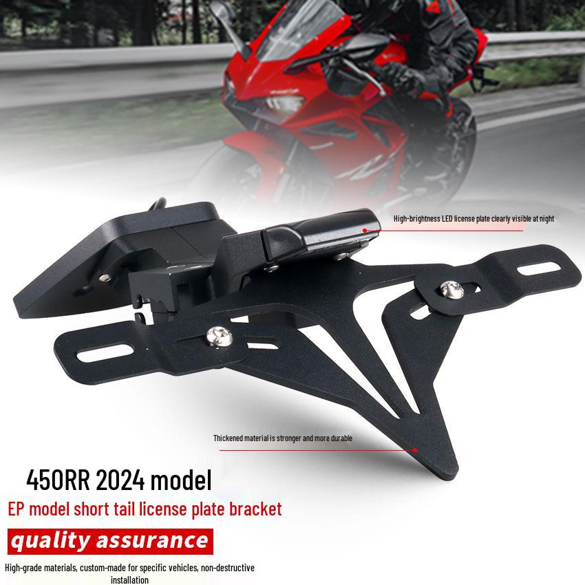 Kayue KOVE 450RR 2023 Tail License Plate Holder with LED
