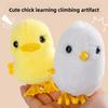 Childrens Plush Mechanical Toy Small Chicken Moving Function Toddler Fun Gift
