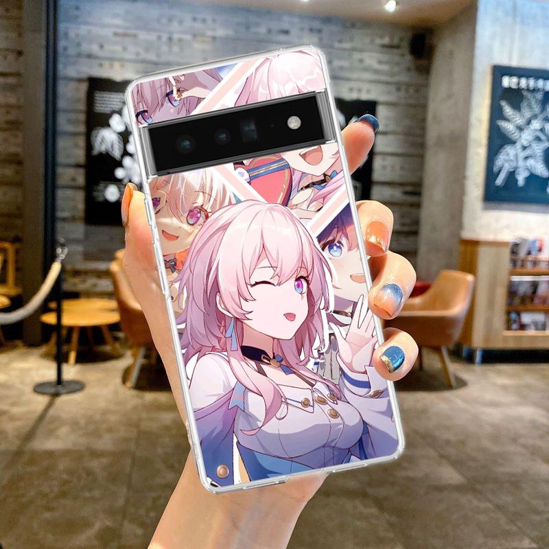 

Honkai Star Rail для Google Pixel 8 7 6 Pro 6A 5 4 5A 4A 3A XL 5G чехол для телефона силиконовый противоударный мягкий прозрачный чехол Fundas Pixel 6