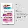 Pirational Positive Quotes Wall Decor Posters, Encouragement Gifts For Women Teens Girls Daughter, Affirmations Motivational Wall Art Prints For
