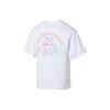 PUMA Drop Shoulder Sleeve T Shirt Women's White 682345-02