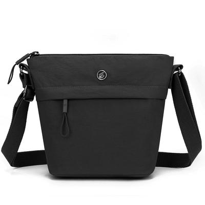Mobile Phone Bag Women's Messenger Bag Simple and High-end Sense Niche Fashion Versatile New Nylon Bucket Bag Shoulder Women's Bag