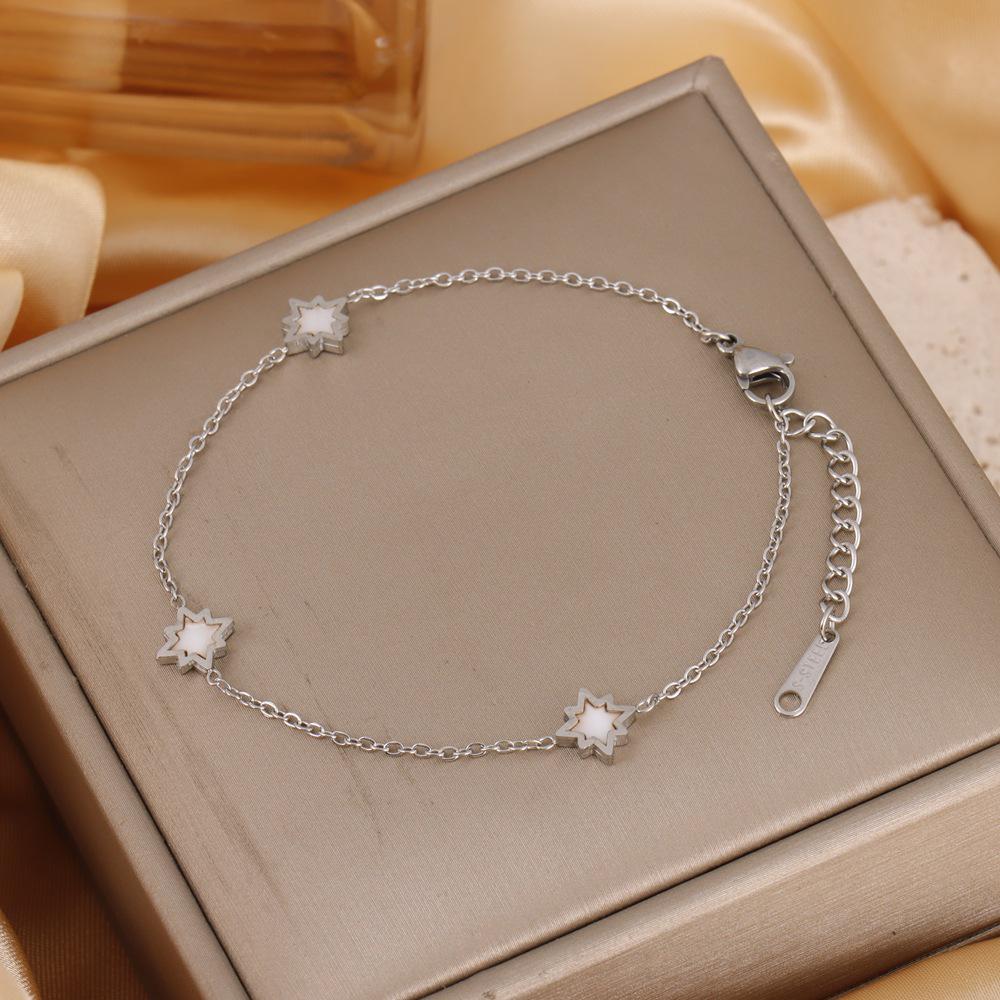 18K Gold Plated Titanium Steel Bracelet - Colorfast, Stylish, and Versatile Stainless Steel Jewelry