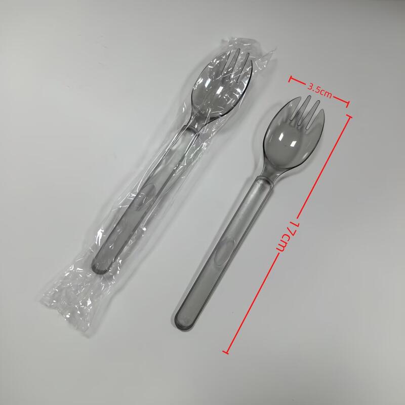 Chixing Disposable Thickened Plastic Spork Set
