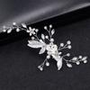 Accessories Hairpin Ornaments Bride Headwear Crystal Hair Clip for Bridal Alloy Flower Hair Pins