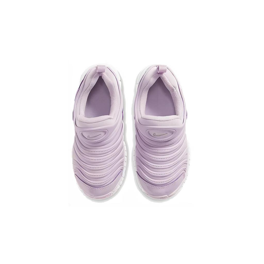 Nike Dynamo Free Abrasion Resistant Abrasion Resistant Low top Kids Lifestyle Shoes Purple Children Aged 3 7 Years Old 343738-508