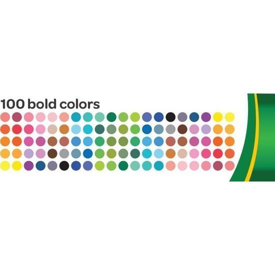 Felt-tip Pens - Crayola - 100 Pieces - Super-tip - Multicolor - For Children from 3 Years Old