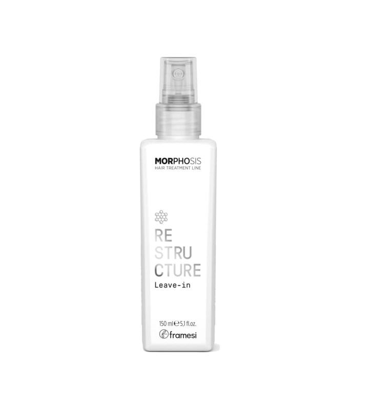 Emulze pro poškozené vlasy s fermentovanou rýží Morphosis ReStructure Leave In Framesi 150 ml