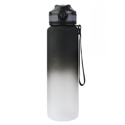 Nueva Taza Espacial Degradada Hervidor Deportivo para Exteriores Vasos de Plástico Frosted TRITAN Rebotantes de Alto Valor.