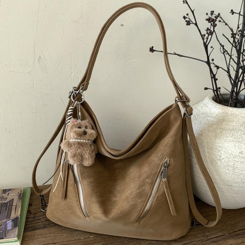 Retro fashion casual tote bag women's winter new large-capacity backpack to work commuter women's bag
