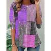 A 3D Printed Long-sleeved T-shirt for Women, Casual and Fashionable
