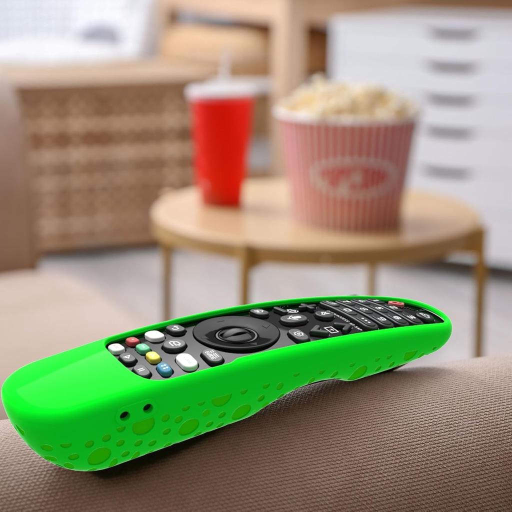 Case Cover for LG Remote MR20GA MR19BA MR18BA MR650A MR600, Silicone Skin Sleeve for LG Smart TV Magic Remote Control with Lanyard Glow in The Dark