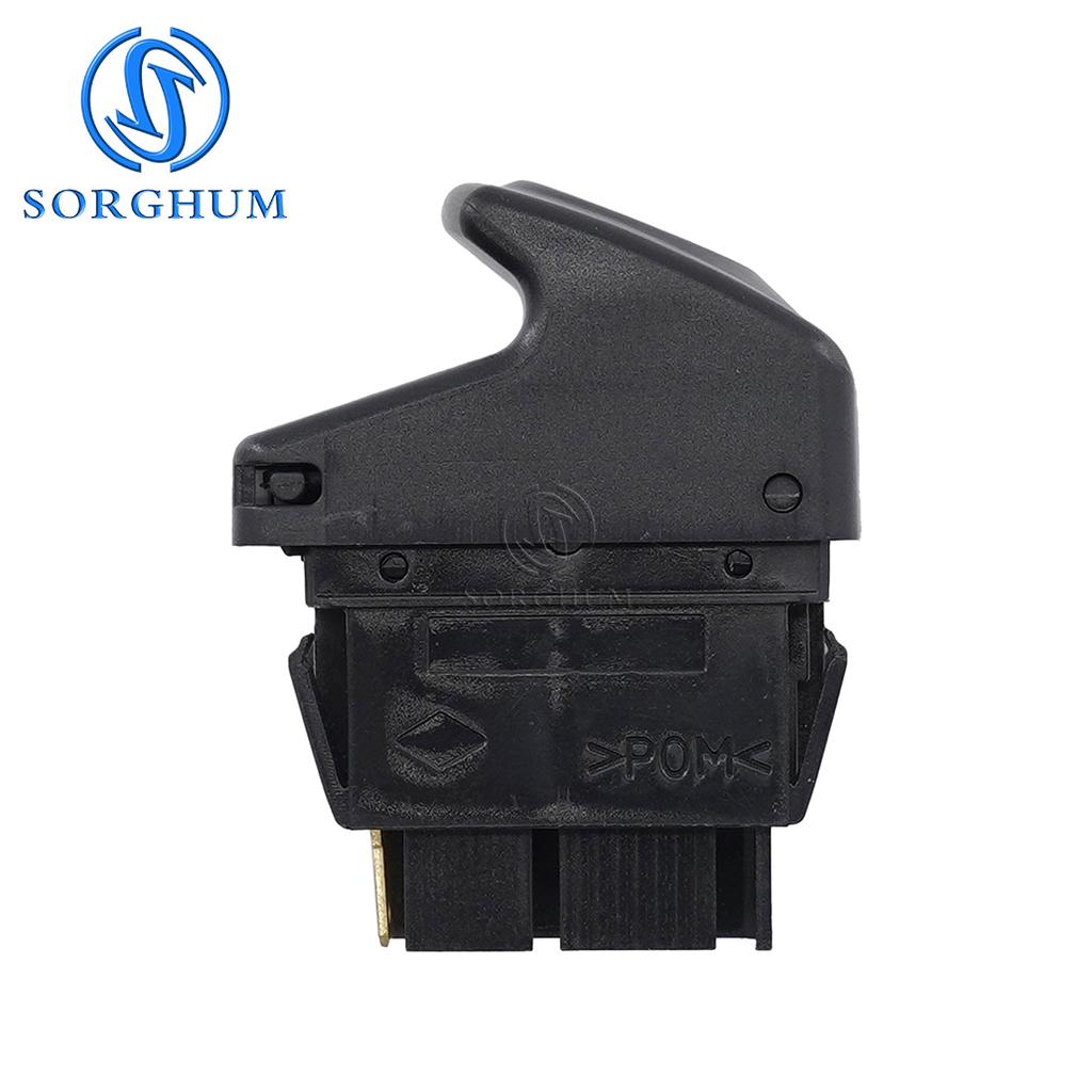 7700838101 Car 6 Pins Electric Window Control Switch Single Button For Renault Clio II Megane Kangoo Megane Scenic 7700429998