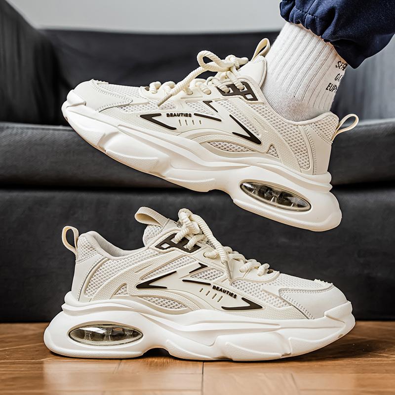 New Men's Fashion Casual Shoes Boys Students Trending Soft Sole Comfortable Sneakers Male Classic Breathable Gym Shoes