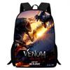 Venom 3 After a Dance Anime Backpack Student School Bag Computer Bag