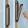 1/2Pcs Wall Mount Clothes Drying Rack Retractable Foldable Small Spaces Laundry Room Bedroom Bathroom Clothes Hanger Rack