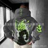 Dragon Ball Z Goku 3D Digital Print Hoodie Men Loose Fit Casual Sweatshirt