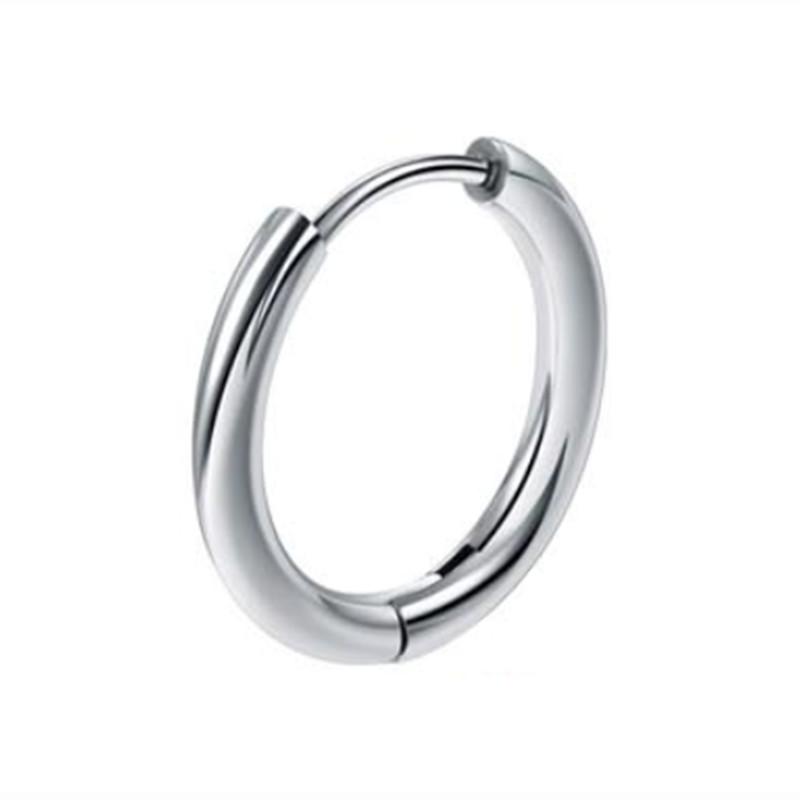 8/10/12/14/16/18/20mm Huggies Hoop Earring Helix Piercing Cartilage Hoops Tragus Earring Lobe Jewelry Pink Unisex Rook Earrings