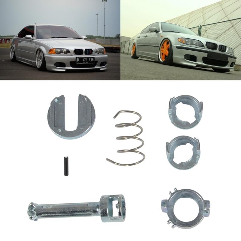 Metal Door Lock Cylinder Barrels Repair Kit Front Left/Right Side Professional Auto Accessories For E46 328i 51218244049
