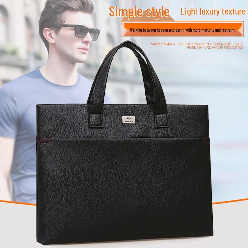 

Qijian Business Document Briefcase Fits 15.1-16 inch Laptops